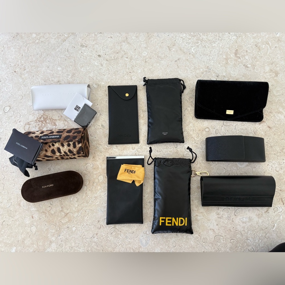 Designer Sunglasses Cases – YSL, Dior, Prada, Fendi, Tom Ford, John Dalia